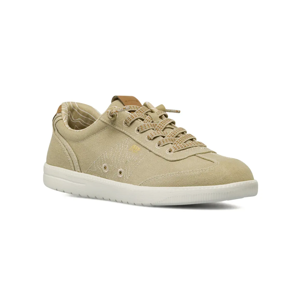 Stringate casual da Uomo beige in tessuto Jeep Spirit