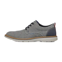 Stringate casual grigie da Uomo con allaccatura derby Glams