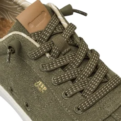 Stringate casual verdi da Uomo tessuto con lacci e stopper Jeep Spirit