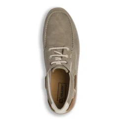 Stringate da barca Uomo beige con dettagli scamosciati Glams