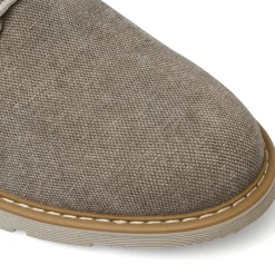 Stringate da Uomo beige con dettaglio effetto scamosciato Glams