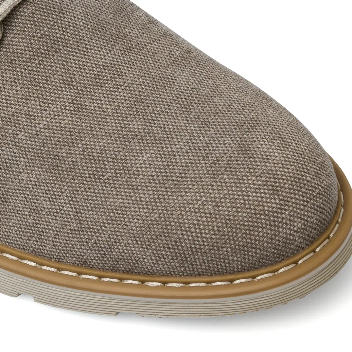 Stringate da Uomo beige con dettaglio effetto scamosciato Glams