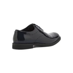 Stringate da Uomo blu effetto lucido modello derby Riflessi Urbani