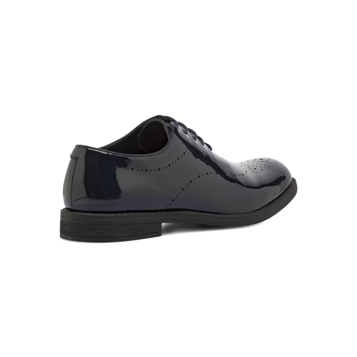 Stringate da Uomo blu effetto lucido modello derby Riflessi Urbani