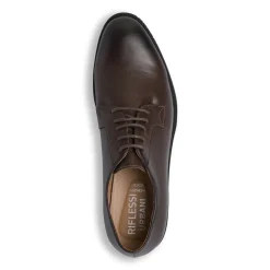 Stringate da uomo marroni con allacciature Derby Riflessi Urbani