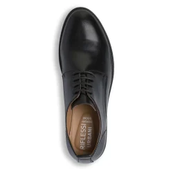 Stringate da uomo nere con allacciature Derby Riflessi Urbani
