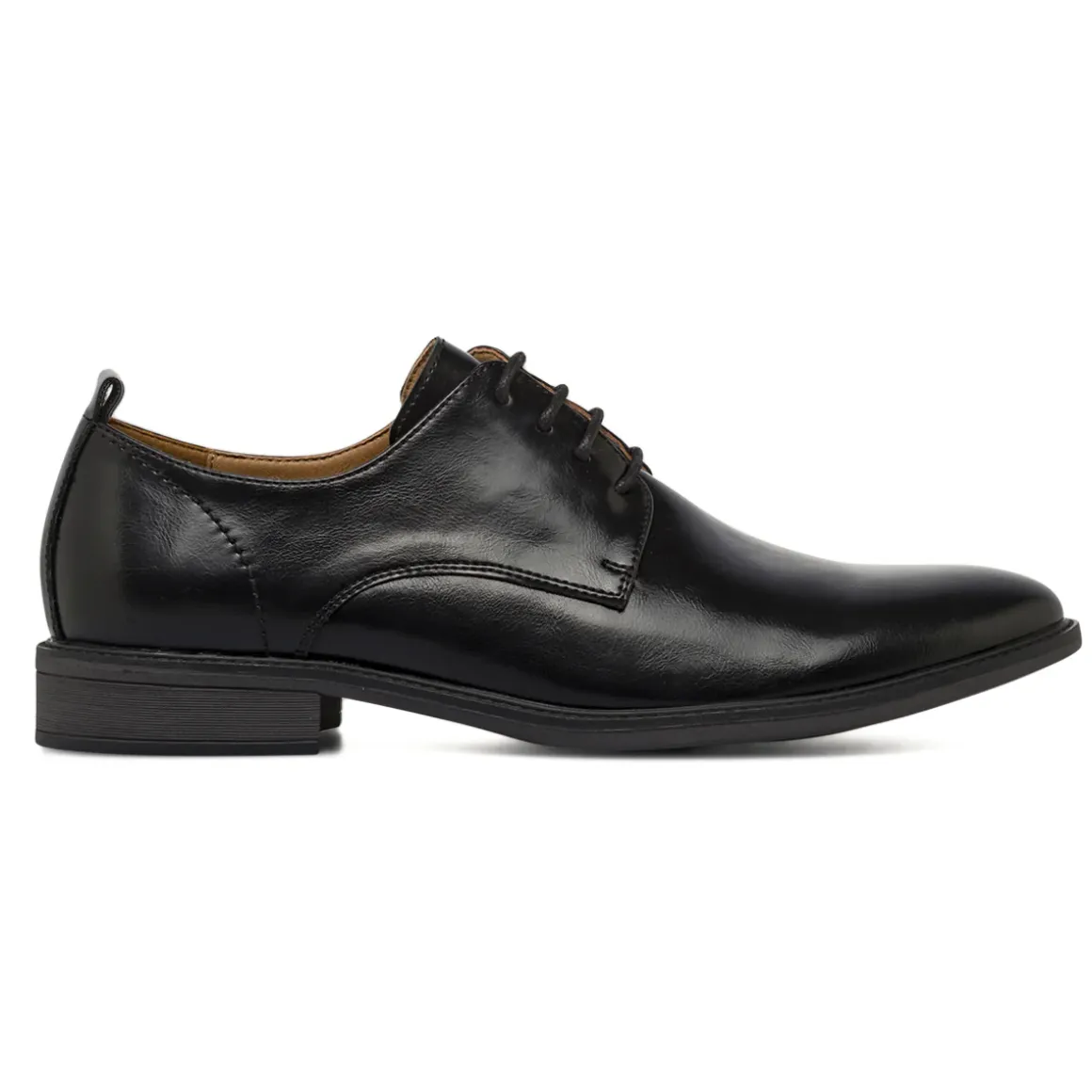 Stringate da uomo nere con allacciature Derby Riflessi Urbani