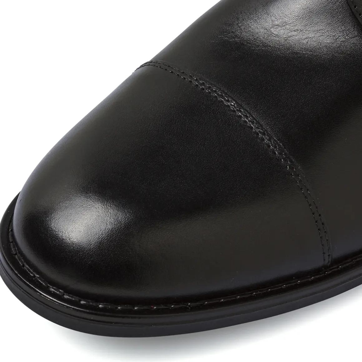 Stringate da uomo nere in pelle con allacciature Derby La Cuoieria