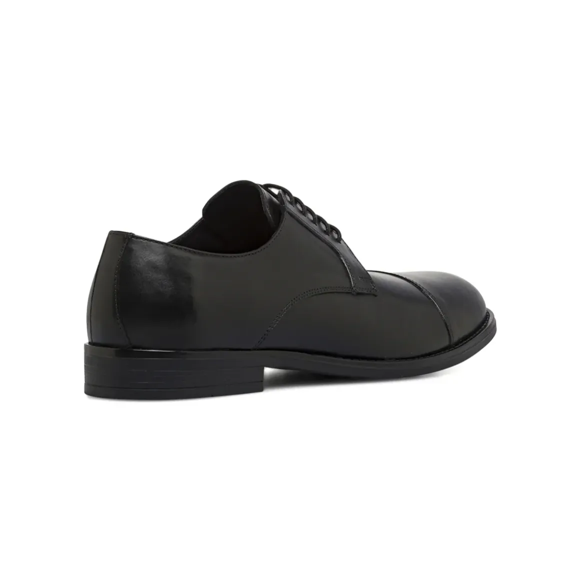 Stringate da uomo nere in pelle con allacciature Derby La Cuoieria