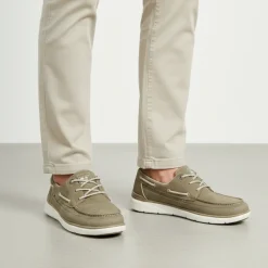 Stringate da Uomo Taupe con dettagli effetto scamosciato Navigare