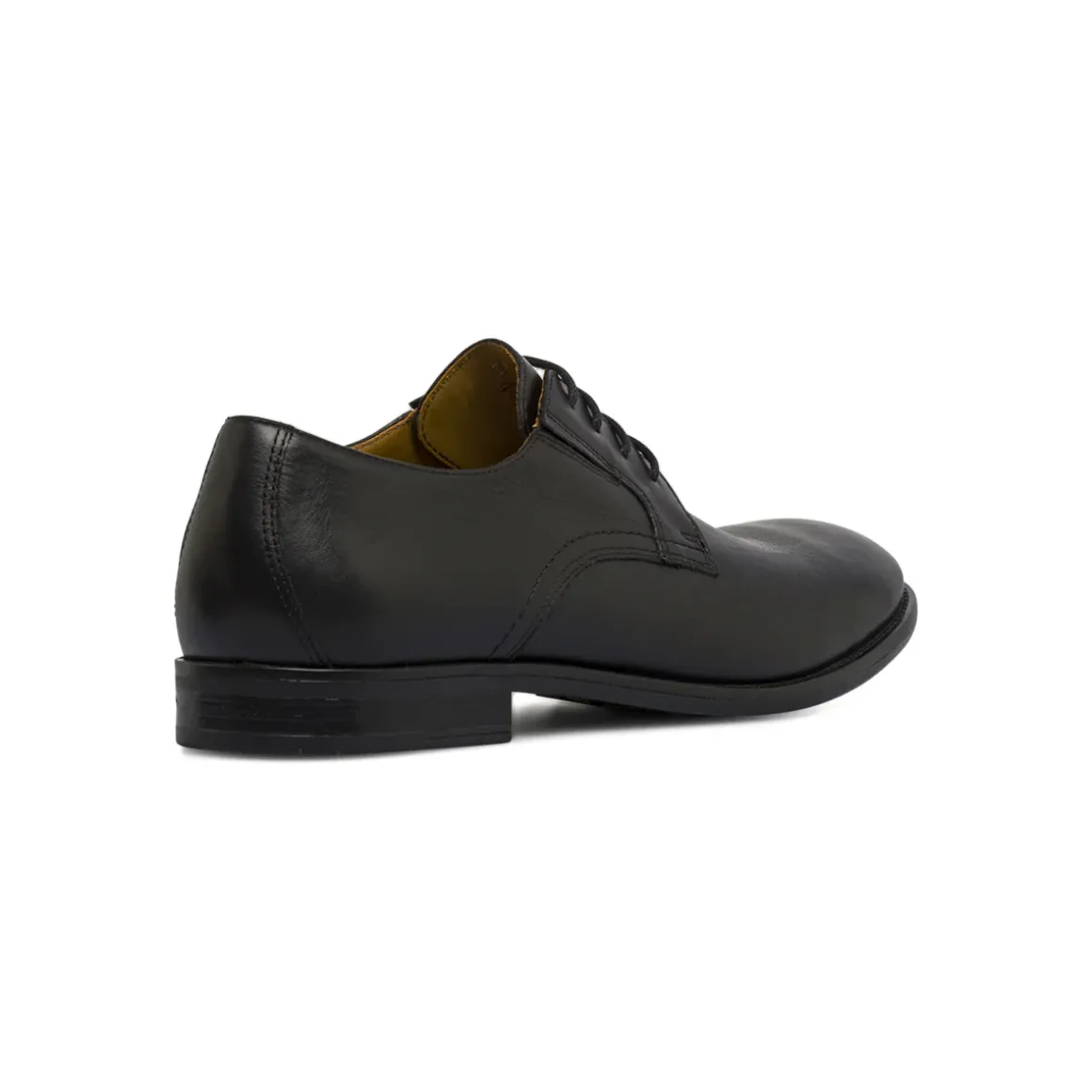 Stringate Derby da Uomo nere in pelle eleganti Primopiano