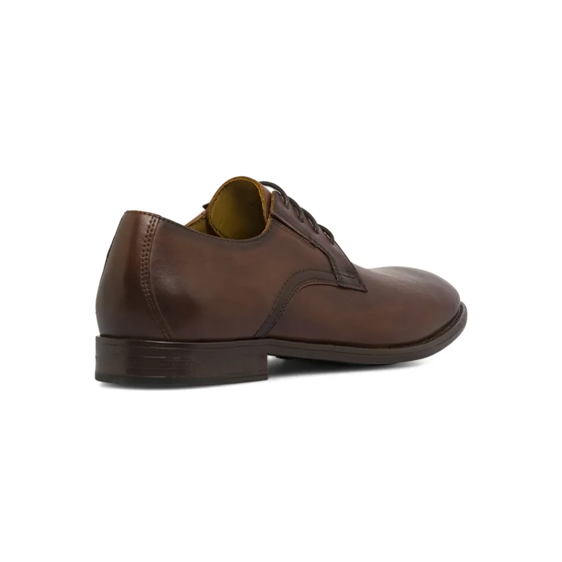 Stringate eleganti Derby marroni da Uomo in pelle Primopiano