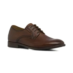 Stringate eleganti Derby marroni da Uomo in pelle Primopiano