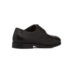 Stringate eleganti nere da Uomo in pelle con allacciatura Derby La Cuoieria