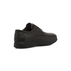 Stringate modello Derby nere da Uomo in pelle con logo Igi&Co