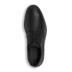 Stringate modello Derby nere da Uomo in pelle con logo Igi&Co