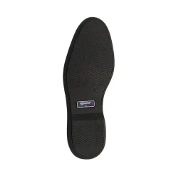 Stringate modello Derby nere da Uomo in pelle con logo Igi&Co