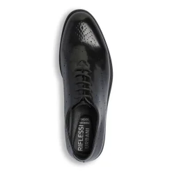 Stringate oxford da Uomo nere con dettagli traforati Riflessi Urbani