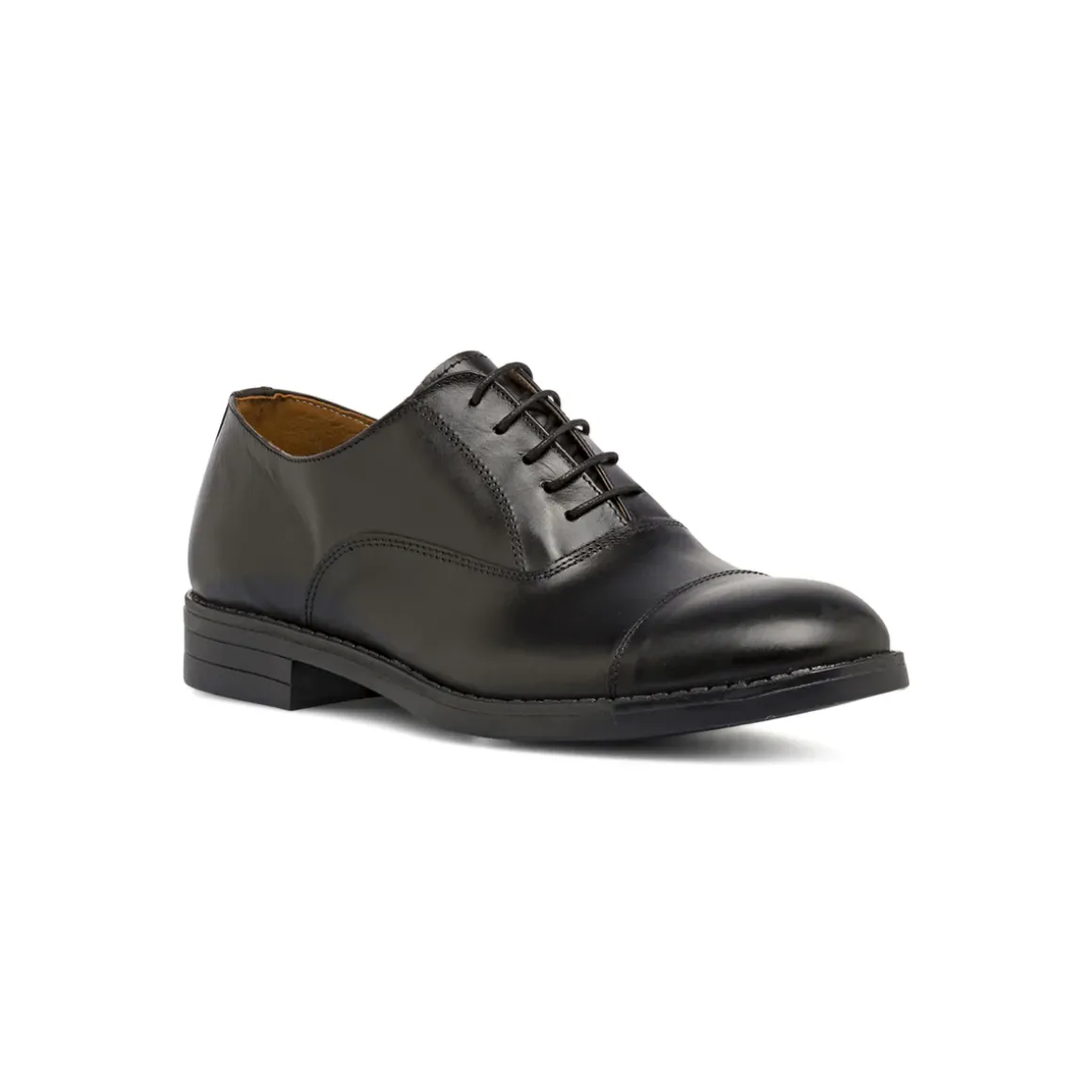 Stringate Oxford nere da Uomo in morbida pelle Primopiano