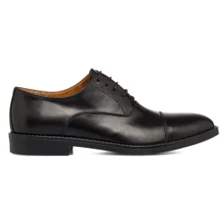 Stringate oxford nere in pelle da uomo Primopiano