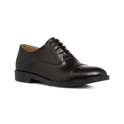 Stringate oxford nere in pelle da uomo Primopiano