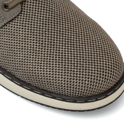 Stringate Uomo Taupe in tessuto mesh traspirante Riflessi Urbani