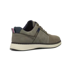 Stringate Uomo Taupe in tessuto mesh traspirante Riflessi Urbani