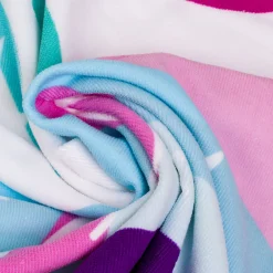 Telo Mare Be Glam in Microfibra con Stampa Glamour e Colori Vivaci Camomilla Milano