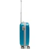 Trolley bagaglio a mano azzurro effetto metalizzato in ABS Ciak Roncato