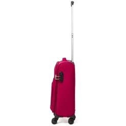 Trolley bagaglio a mano rossa in tessuto resistente Romeo Gigli Milano
