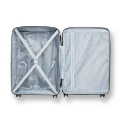 Trolley bagaglio medio viola in ABS Delsey Paris