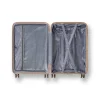 Trolley cabina rigido beige con combinazione Romeo Gigli Milano
