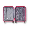 Trolley cabina rigido rosso con combinazione Romeo Gigli Milano