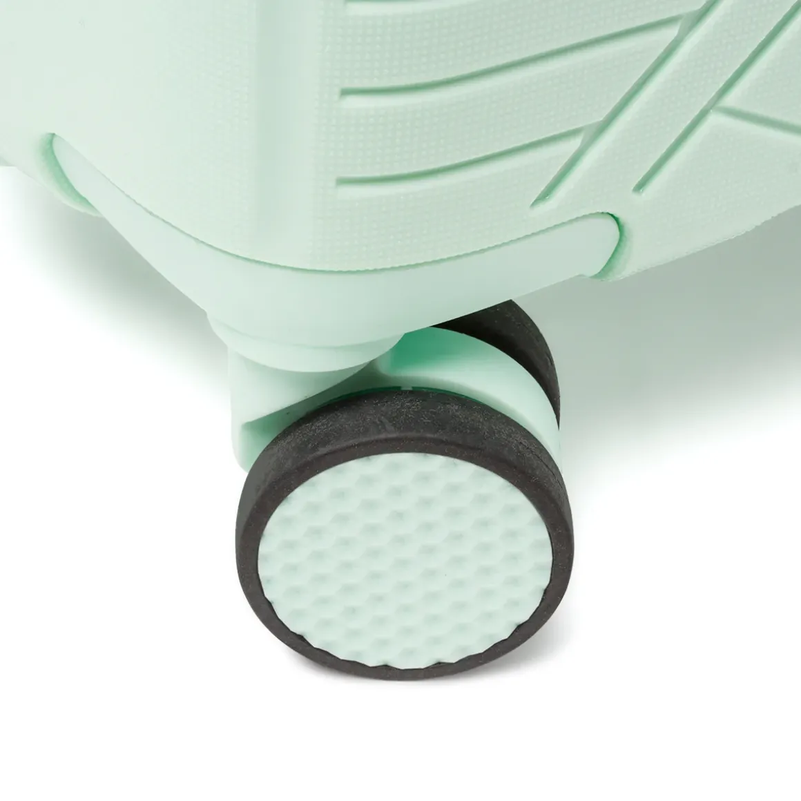 Trolley cabina rigido verde acqua con combinazione Romeo Gigli Milano