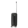 Trolley da cabina rigida nero con combinazione Romeo Gigli Milano