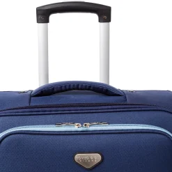 Trolley da viaggio stiva Romeo Gigli Milano blu in tessuto resistente