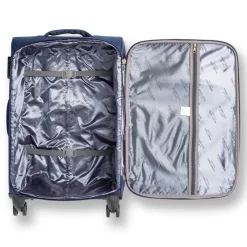 Trolley da viaggio stiva Romeo Gigli Milano blu in tessuto resistente