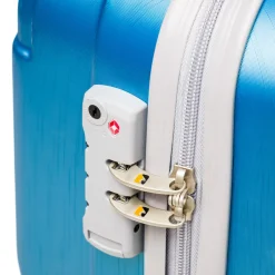 Trolley grande azzurro in ABS Ciak Roncato