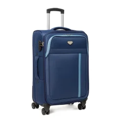 Trolley medio da viaggio Romeo Gigli Milano blu in tessuto resistente