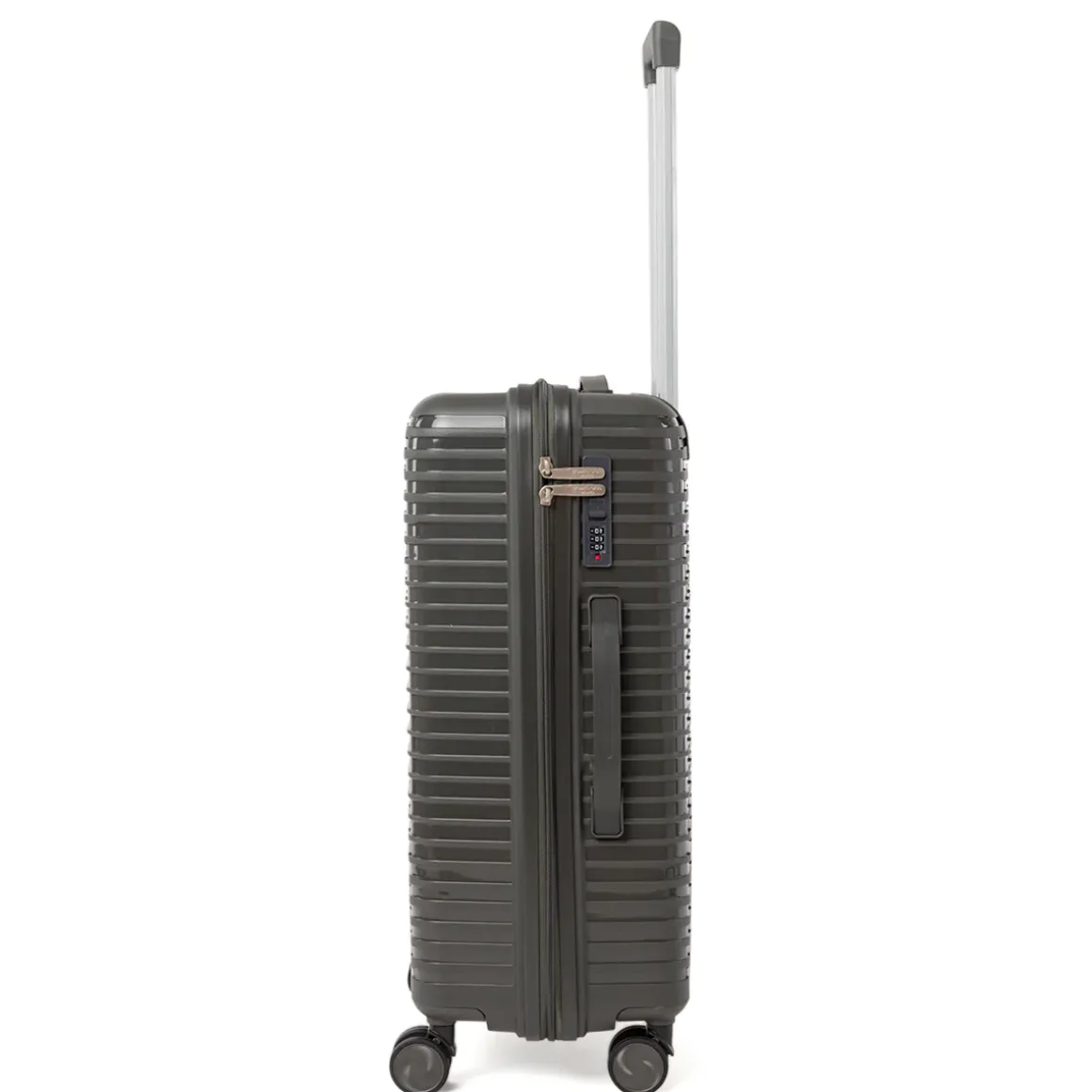 Trolley medio grigio antracite Romeo Gigli rigido con combinazione