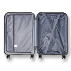 Trolley medio grigio antracite Romeo Gigli rigido con combinazione