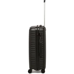 Trolley medio nero rigido in ABS Ciak Roncato Hexa