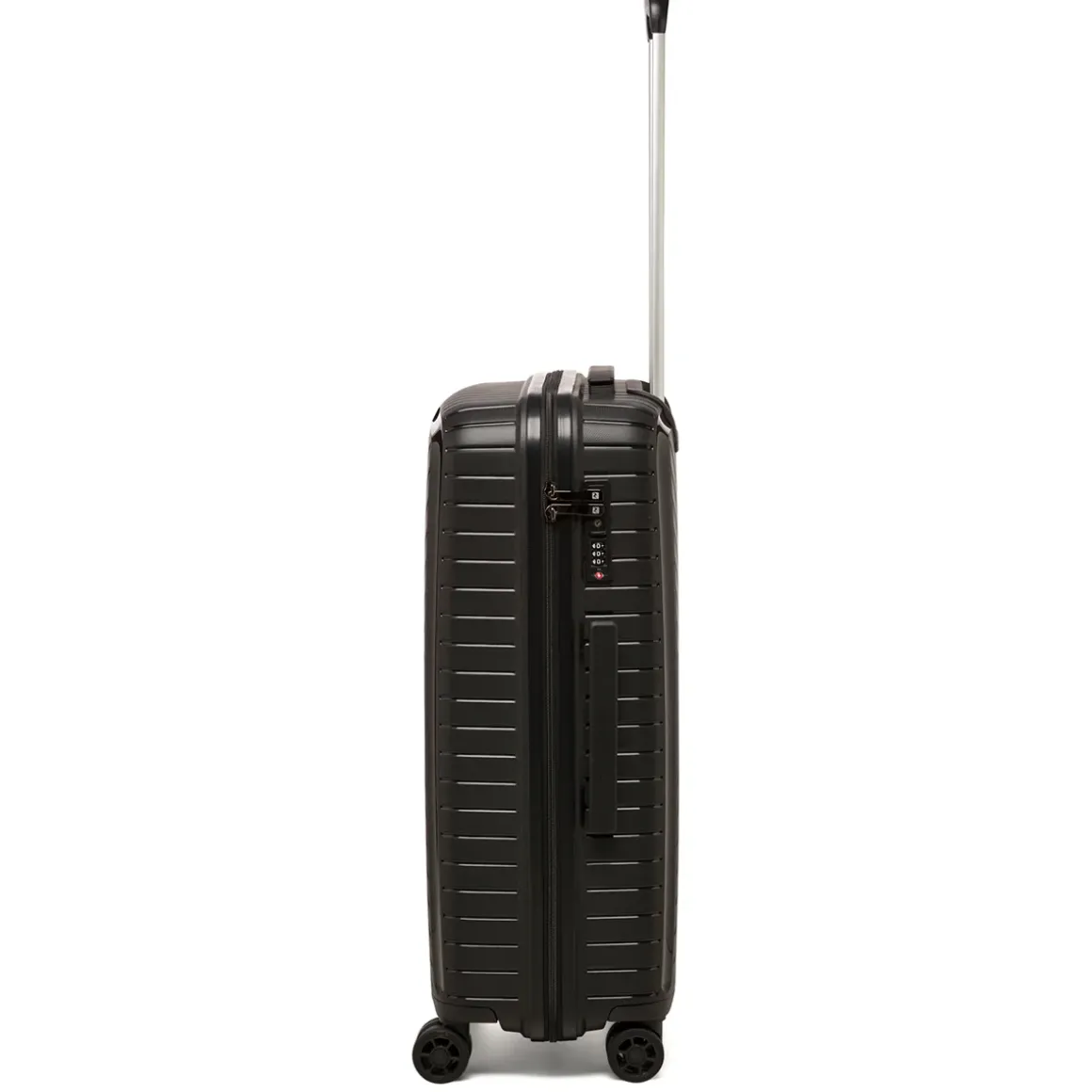Trolley medio nero rigido in ABS Ciak Roncato Hexa