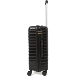 Trolley medio nero Romeo Gigli rigido in polipropilene antiurto