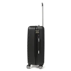 Trolley medio rigido nero con ruote pivotanti Romeo Gigli Milano