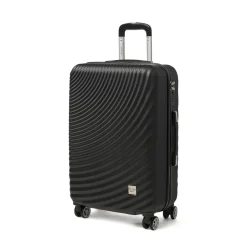 Trolley medio rigido nero con ruote pivotanti Romeo Gigli Milano