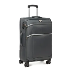 Trolley medio Romeo Gigli Milano grigia con chiusura a combinazione