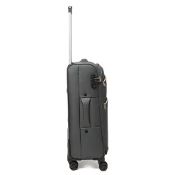 Trolley medio Romeo Gigli Milano grigia con chiusura a combinazione