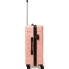 Trolley medio rosa in ABS Delsey Paris