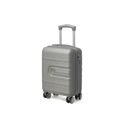 Trolley mini sotto sedile per voli low cost argento in ABS Romeo Gigli